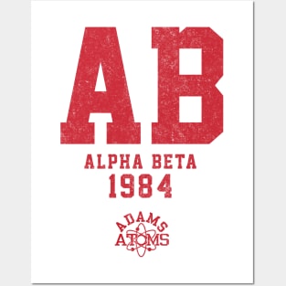 Alpha Beta AB - 1984 - vintage frat Revenge of the Nerds Posters and Art